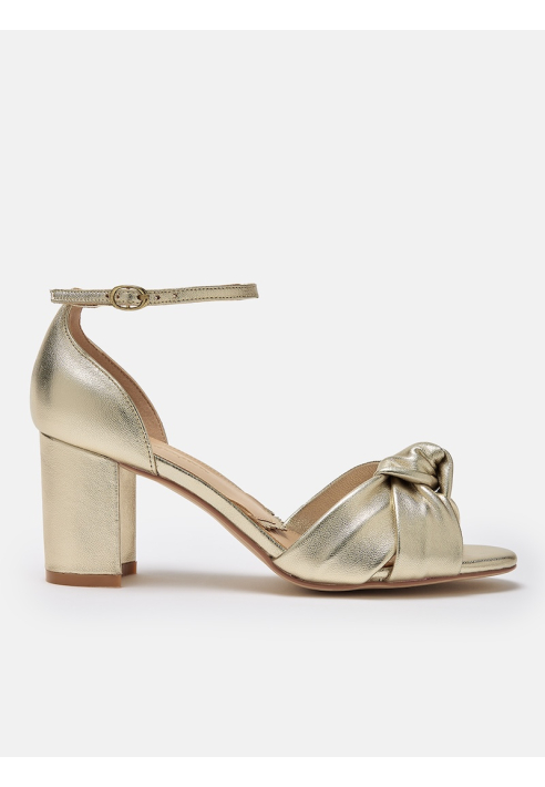 Rachel Simpson Minnie Scarpe da Sposa Oro ()