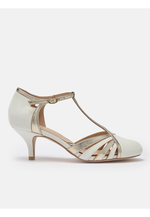 Rachel Simpson Rosie Scarpe da Sposa Avorio ()