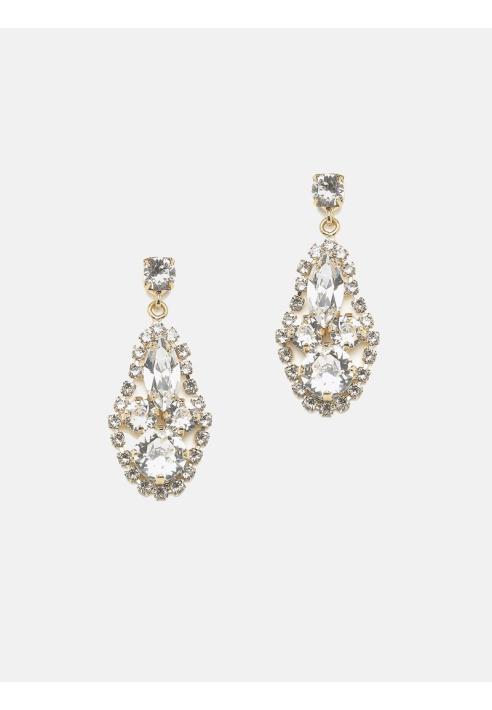 Abrazi Adele Swarovski Orecchini Oro ()