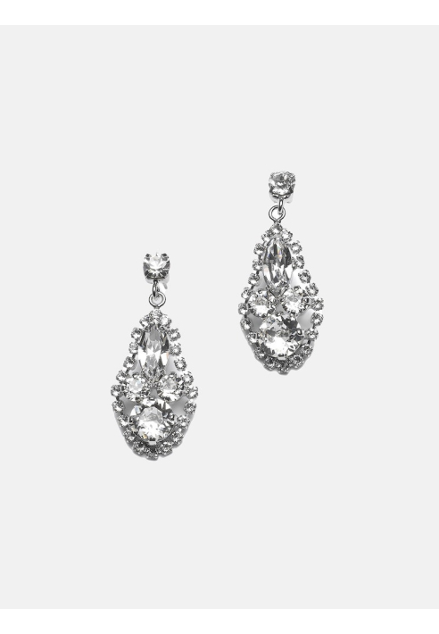 Abrazi Adele Swarovski Orecchini Argento ()