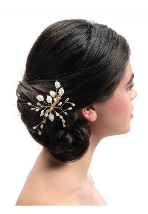 Poirier BB-444 Ornamento per Capelli Dorato ()