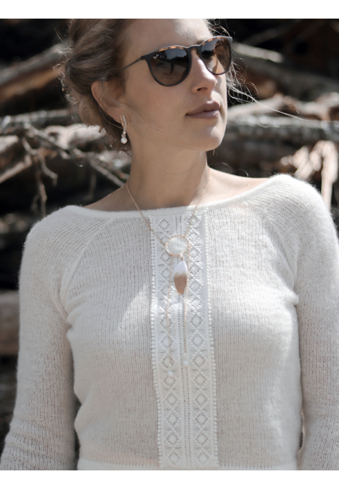 Forever & Eva P53001 Maglione Boho ()