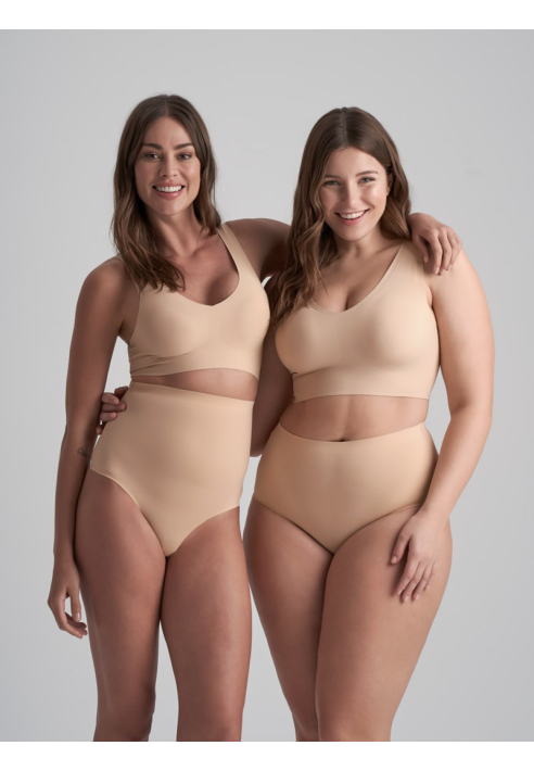 BYE BRA Invisible | Mutanda Invisibile a Vita Media Beige