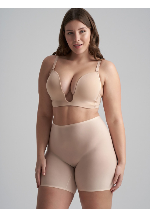 BYE BRA Reggiseno per Scollature Profonde Beige