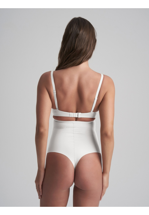 BYE BRA Sculpting | Tanga a Vita Alta Avorio ()
