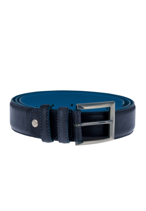 Mr. Fiarucci Danny Blu Scuro - Cinture per Uomo ()