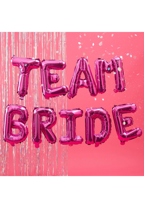 Ginger Ray BT-328 Bride Team - Palloni di Foil "Team Bride" ()