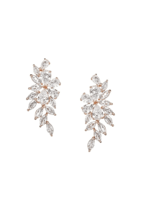 G. Westerleigh Pendientes Rosa Dorato