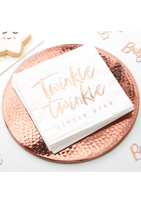 Ginger Ray TW-809 Twinkle Twinkle - Tovaglioli Brillanti