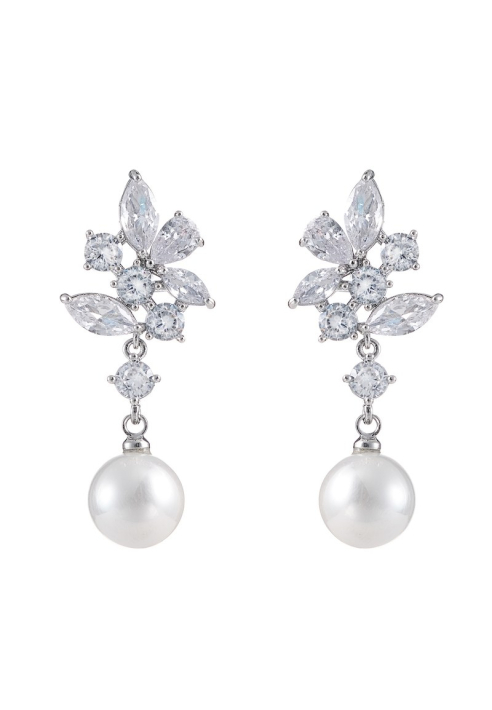 G. Westerleigh ER4149 Orecchini Sposa Argento ()