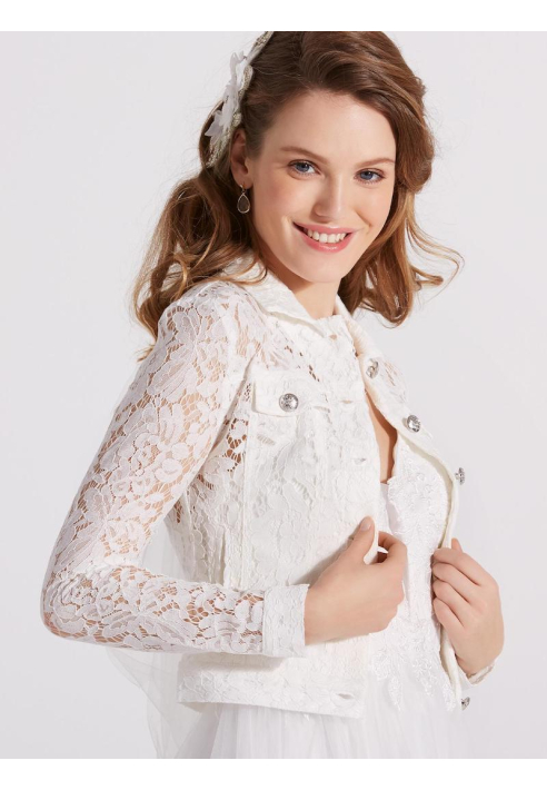 LILLY 09-3805-CR Giacca in Pizzo ()
