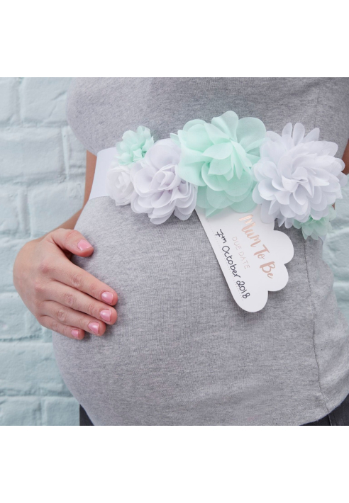 Ginger Ray HW-815 Hello World - Fajín floreale "Mum To Be" ()