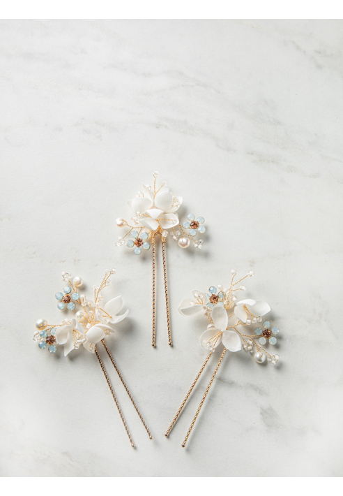 Sally Jane Bridal Ilja Horquilla Dorato
