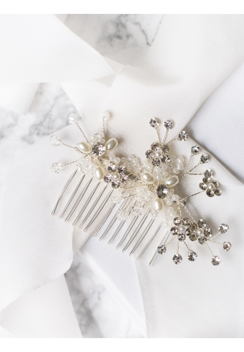 Abrazi Lily Pettine Sposa Argento