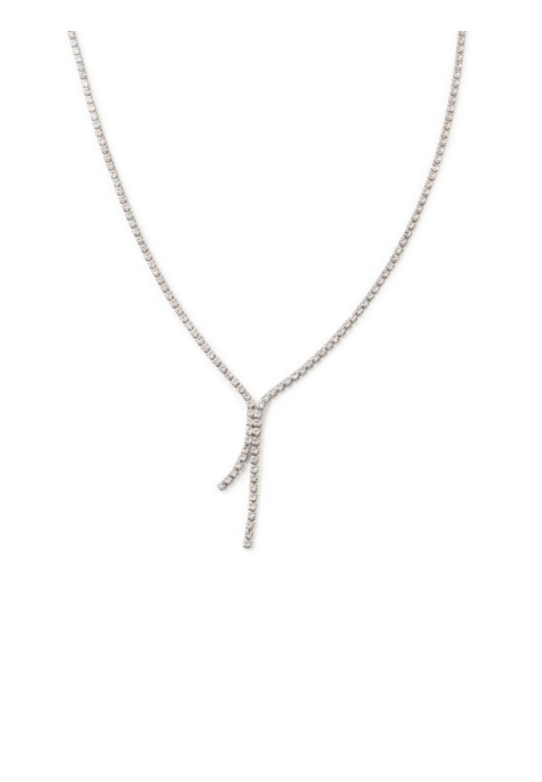 Abrazi Jet Collana Argento ()