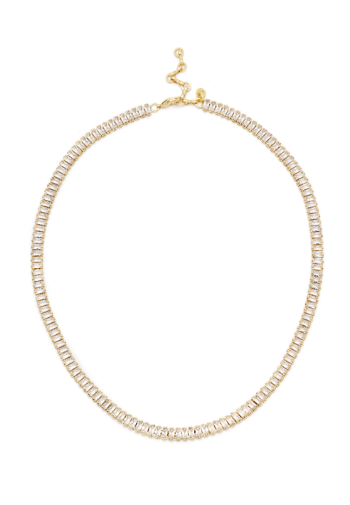 Abrazi Baguette Collana Oro