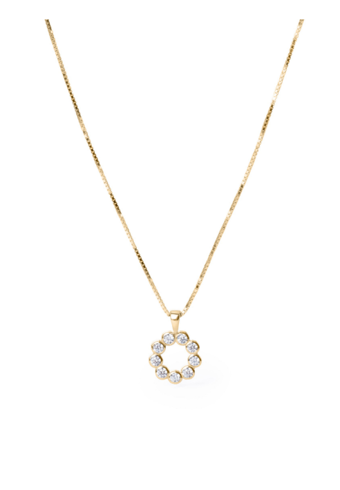 Abrazi Callie Collana Oro 42cm ()