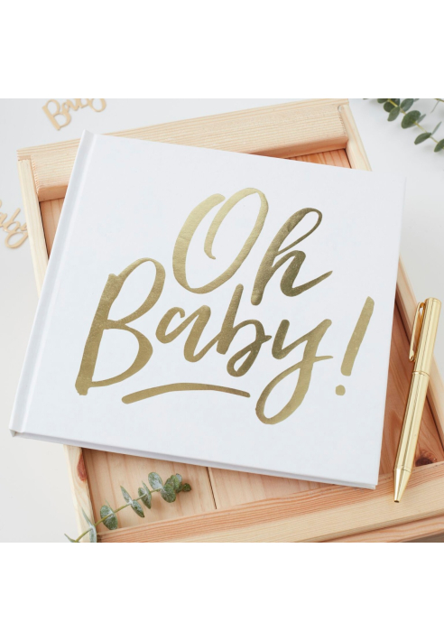 Ginger Ray OB-128 Oh Baby Libro di Visita ()