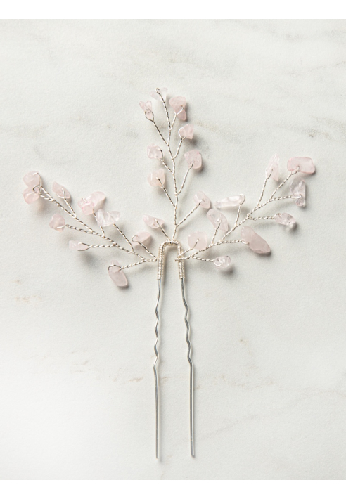 Sally Jane Bridal Lotis Fermagli per Capelli Argento