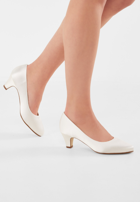 Scarpe da sposa Megan del Rainbow Club Ivory