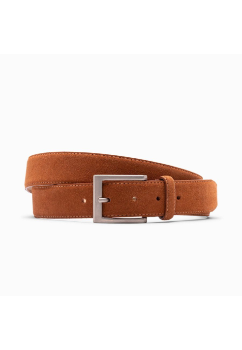 Paulo Bellini Fasano Cintura Sposo Camoscio Cognac