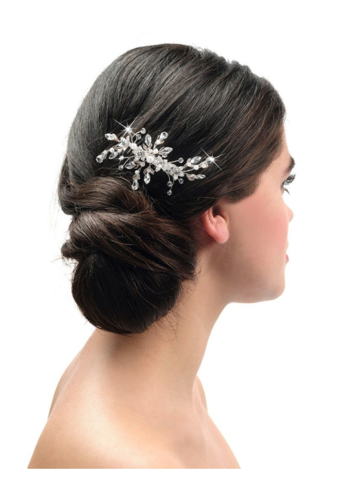 Poirier BB-438 Silver - Accessorio per i Capelli Argento ()