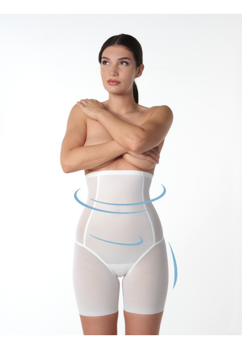 Poirier MP-50-Ivory - Corto Control Vita Alta Avorio ()