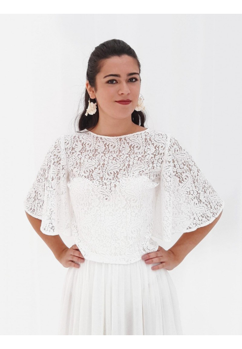 Poirier T-130 Top in Pizzo ()