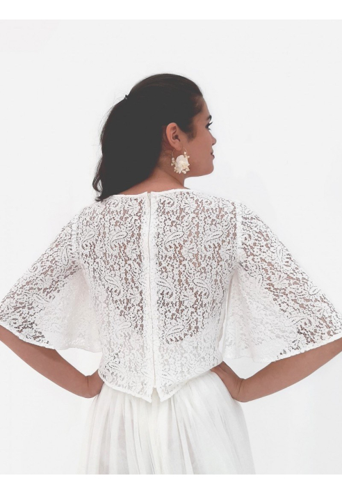 Poirier T-130 Top in Pizzo