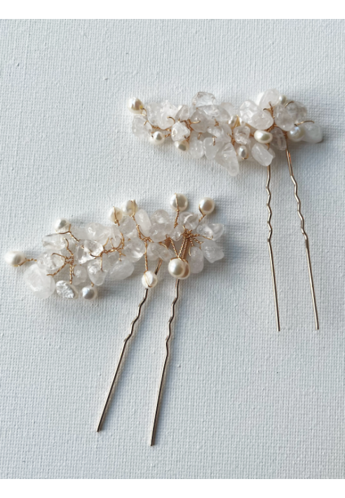 Sally Jane Bridal Ilse Horquilla Dorato