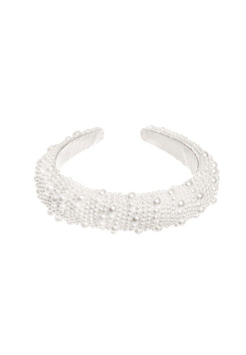 G. Westerleigh TR230219 Tiara con Perle Bianche