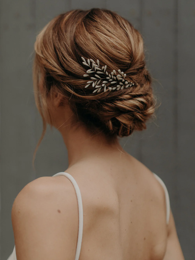 Lizeron Astrid Fermaglio per capelli Bianco main product photo