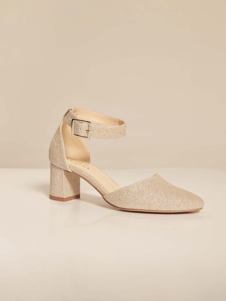 Scarpe da sposa Avalia Vera Glitter main product photo