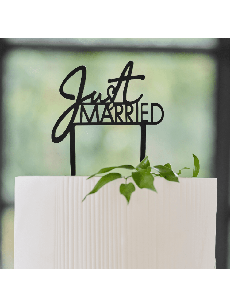 Ginger Ray BW-425 Topper per Torta Nuziale main product photo