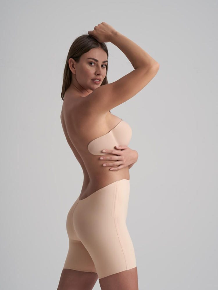 BYE BRA Short a Vita Bassa Beige main product photo