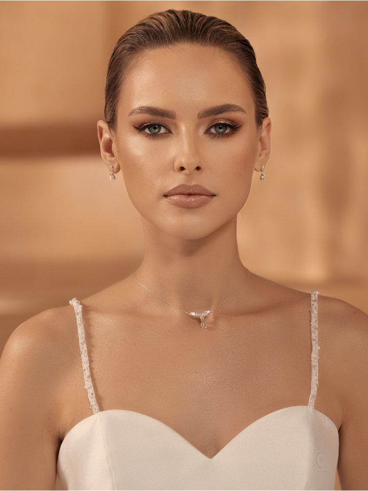 Bianco Evento 16400 Spallina di tulle main product photo