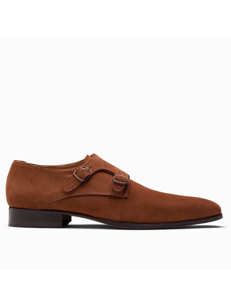 Paulo Bellini Ugento Scarpe Sposo Camoscio Cognac main product photo
