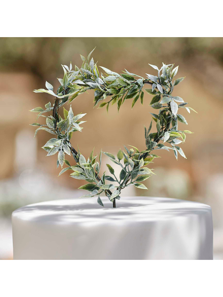 Ginger Ray SW-852 Decorazione a forma di foglie di cuore per torta nuziale main product photo