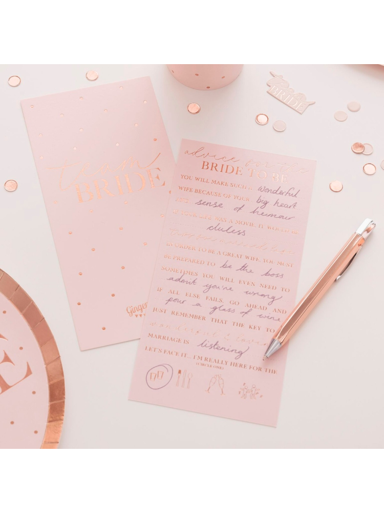 Ginger Ray HN-835 Hen Party - Biglietti consigli main product photo